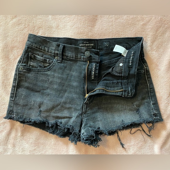 Lucky Brand The High Rise Shortie Shorts - Picture 6 of 7